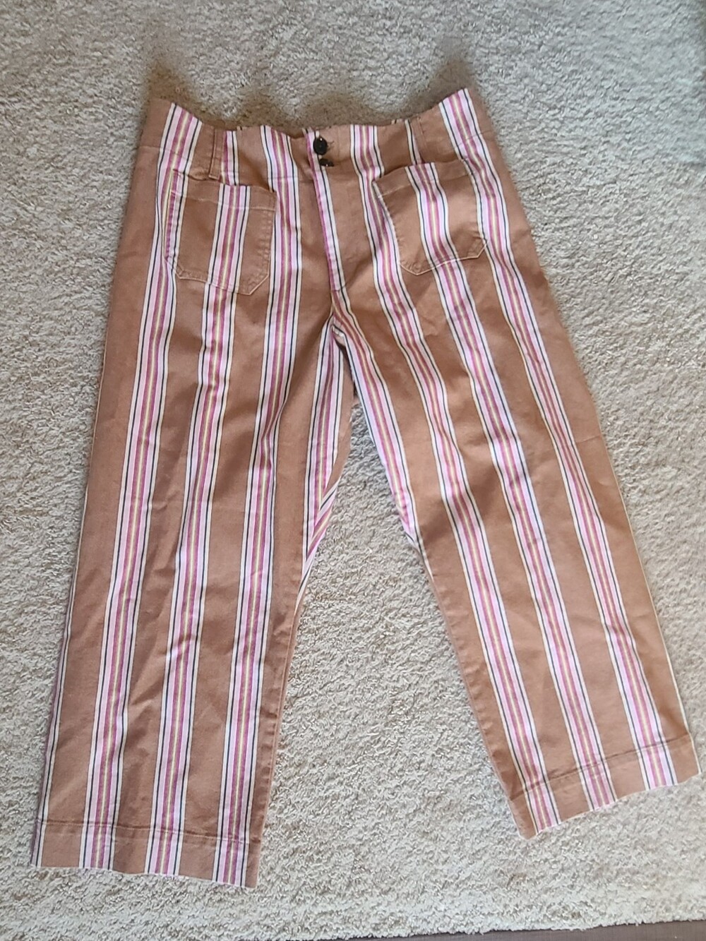 BODEN_ Striped Primrose Pated Pocket Jeans - Picture 6 of 9